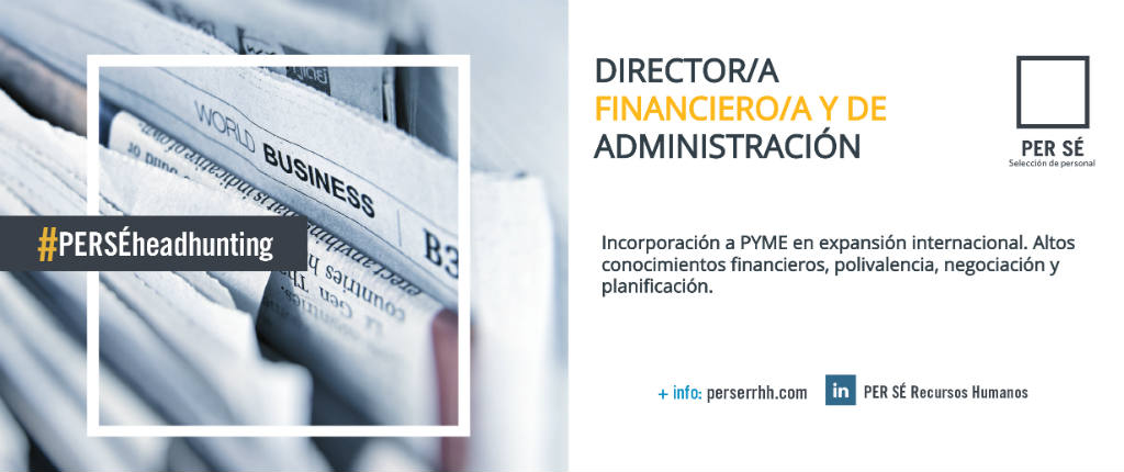 Director/a Financiero/a y de Administración